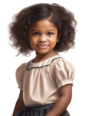 Amaka smiling